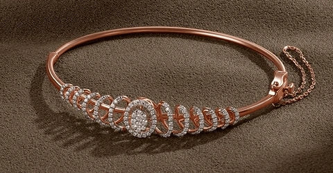 Gold Bangle Bracelet