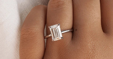 Emerald Cut Engagement Rings