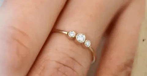 Three Stone Engagement Ring